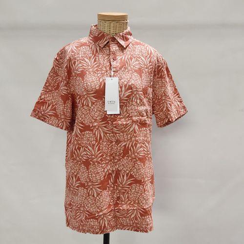 Chemise  motifs terracotta--L - celio - Modalova