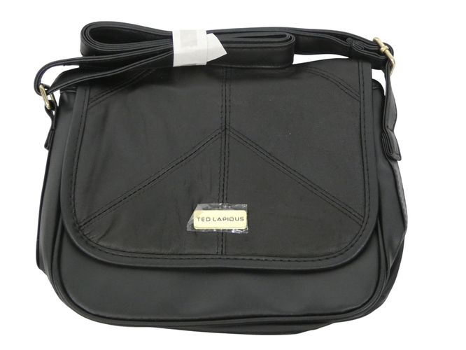Sac  bandoulire en simili cuir de marque - ted lapidus - Modalova