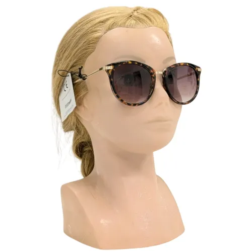 Lunettes de soleil neuves Solaires faon caille et mtal dor - distribu par monoprix - Modalova