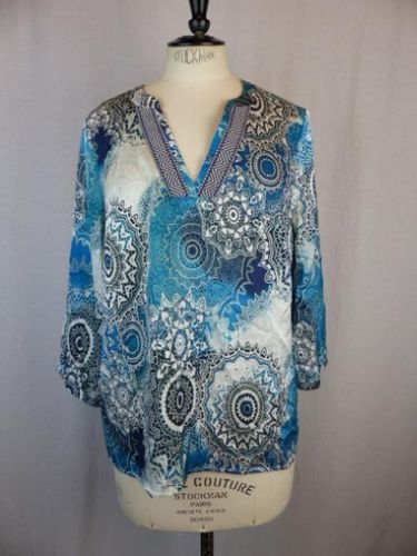 Blouse  Motifs - RIU PARIS - 38 - riu paris - Modalova