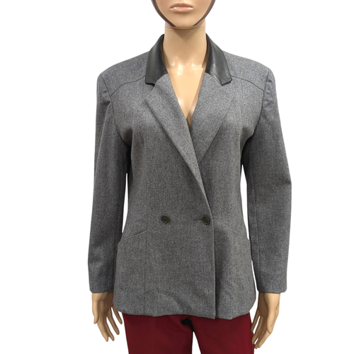 Veste tailleur T 38/6 Blazer en laine gris - cacharel - Modalova