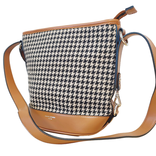 Sac  bandoulire en tweed - david jones - Modalova