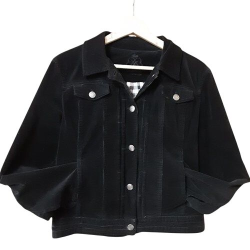 Veste velours ctel noire " Burton" T40 - Label Emmaus - Modalova