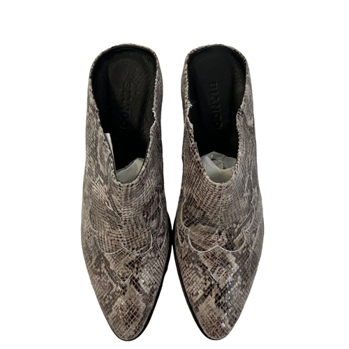 Mules  talon crocodile ,, , taille 36 - bianco - Modalova