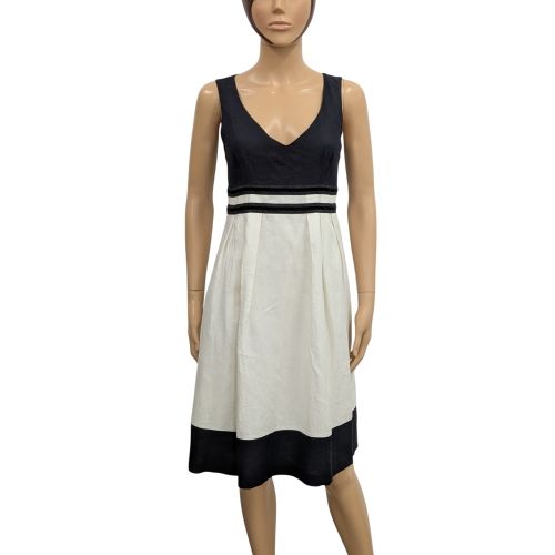 Robe 1 2 3 Un Deux Trois T 36 en lin noir et - Maison 123 - Modalova