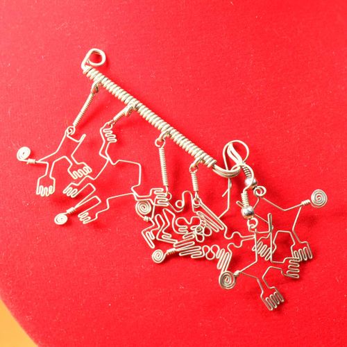 Broche et boucles d'oreilles - Label Emmaus - Modalova