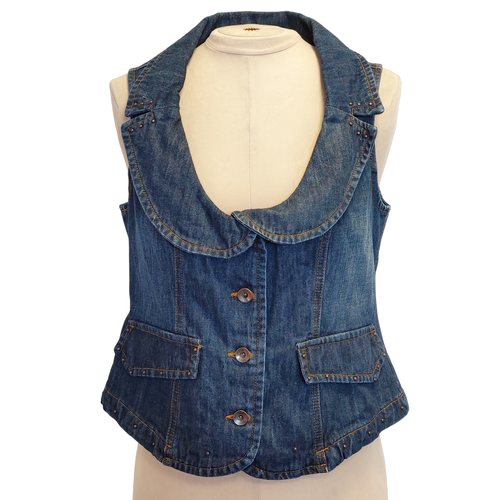 Gilet en denim - S - jacqueline riu - Modalova