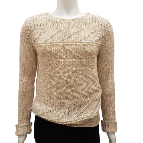 Pull cru  grosses mailles - Taille 38 - zara man - Modalova