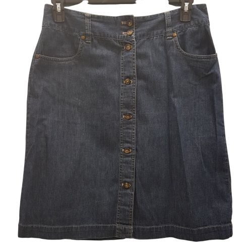 Jupe droite boutonne en jean - Taille 42 - monoprix - Modalova