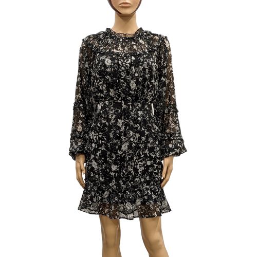 Neuf & tiquette Robe T 40 en voile imprim floral - topshop - Modalova