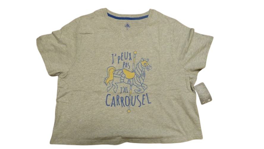 T-shirt "J'peux pas j'ai carrousel" taille S - disney - Modalova