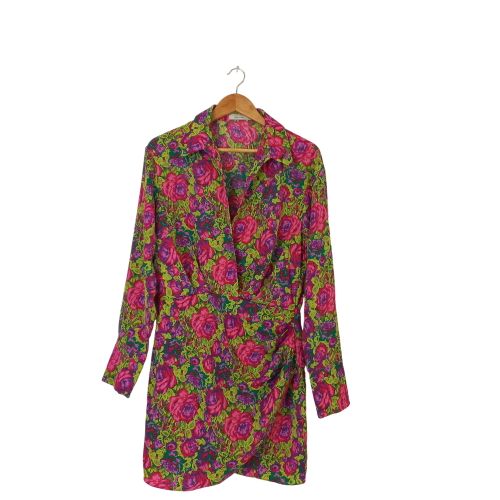 TUNIQUE MOTIF FLEURS - vera et lucy - Modalova