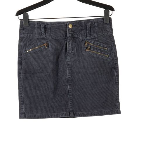 Jupe en velours cotel bleu marine - Esprit - T36 - esprit sport - Modalova