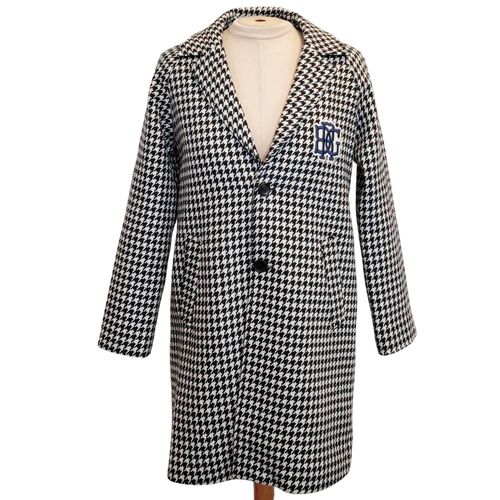 LONDON - Manteau  motif pied de poule - L - rbigx - Modalova