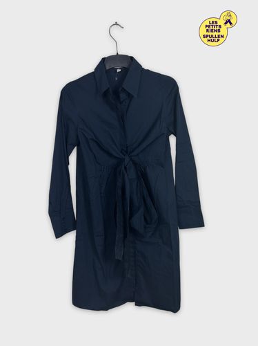 Robe chemise marine  nouer  - bellybutton - Modalova