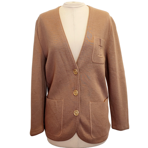 DERVERNOIS - Gilet long camel - 40 - devernois - Modalova