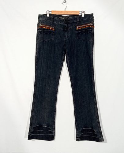 Jean denim  strass - 46 - petit'amie - Modalova