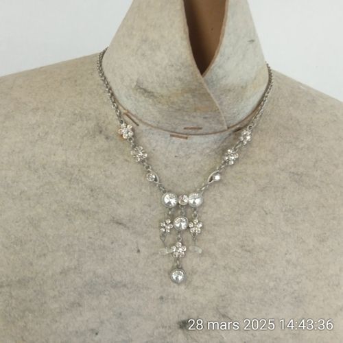 Collier strass vintage Annes 50 - Label Emmaus - Modalova