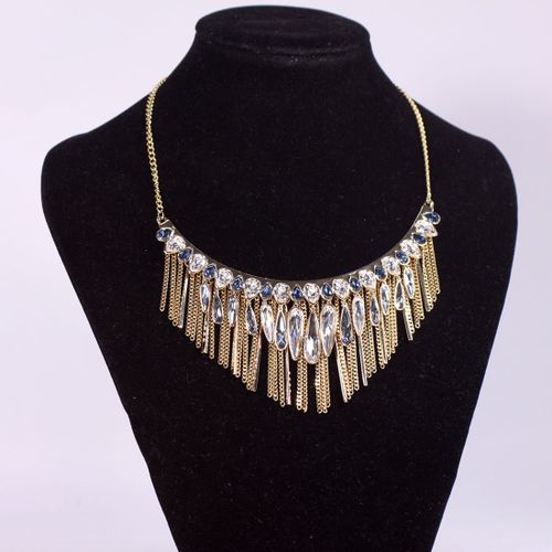 Collier plastron Svarowski - Label Emmaus - Modalova