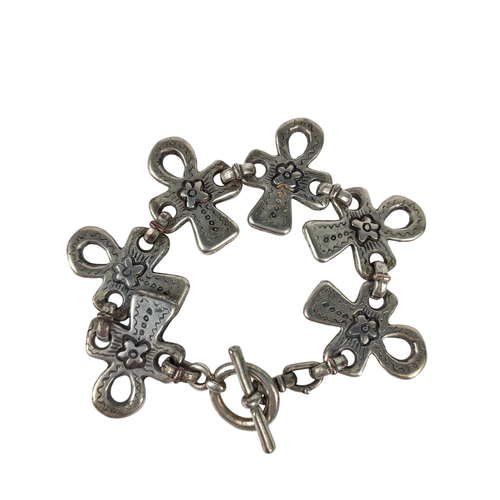 Bracelet "Farandole" en mtal argent - Label Emmaus - Modalova