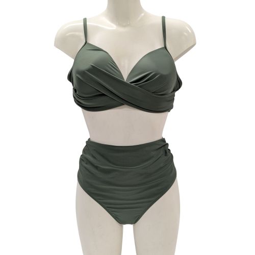 Maillot de bain T XXL Bikini 2 pices kaki - sans marque indique - Modalova