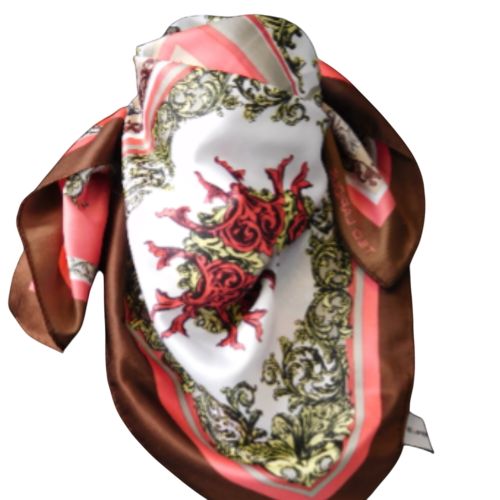 Foulard Carr Motif Baroque - ted lapidus - Modalova