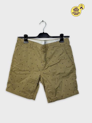 Short beige  motifs cactus  - Label Emmaus - Modalova