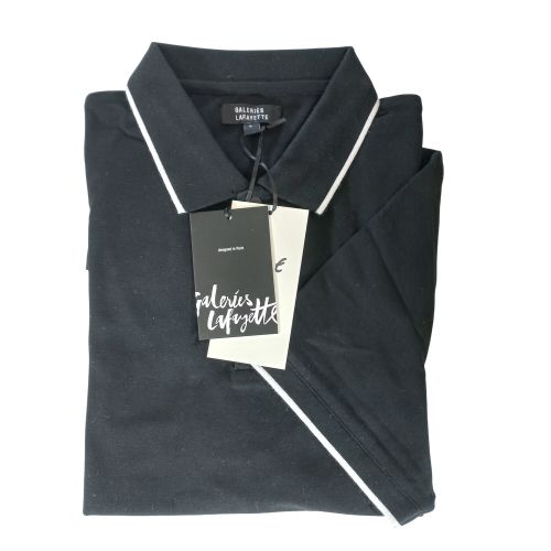 POLO EN COTON COLEURS TAIL M - galeries lafayette - Modalova