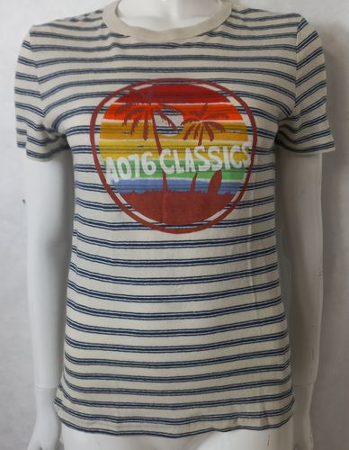 T_SHIRT C NECK CLASSIC AMERICAN OUTFITTERS AUTHENTIC PRODUCT - Label Emmaus - Modalova