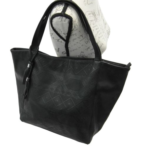 Sac  main port paule noir - Label Emmaus - Modalova
