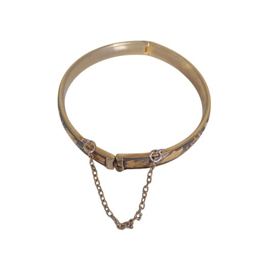 Bracelet femme en acier dor - Label Emmaus - Modalova