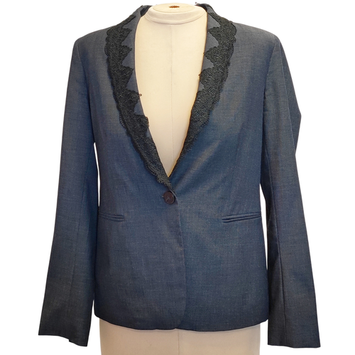 Blazer col dentelle - 38 - 1.2.3 paris - Modalova