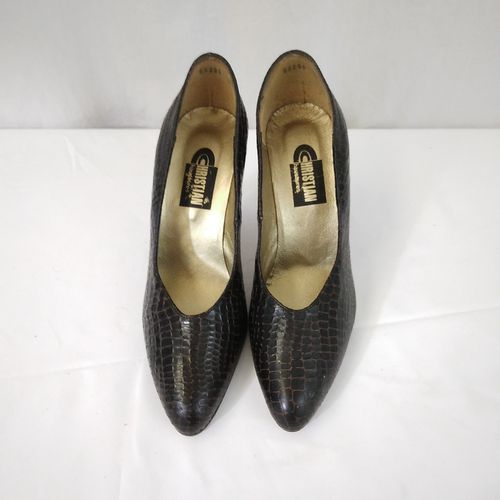 Escarpins serpent Christian Chaussures -40 - Label Emmaus - Modalova