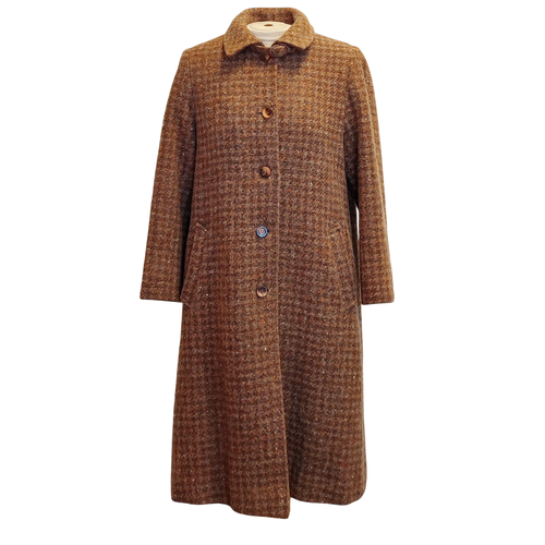 Manteau en tweed - M - vintage - Modalova