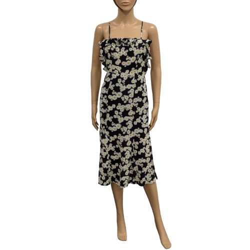 Neuf & tiquette Robe bain de soleil T 1 en soie mlange imprim floral - the kooples - Modalova