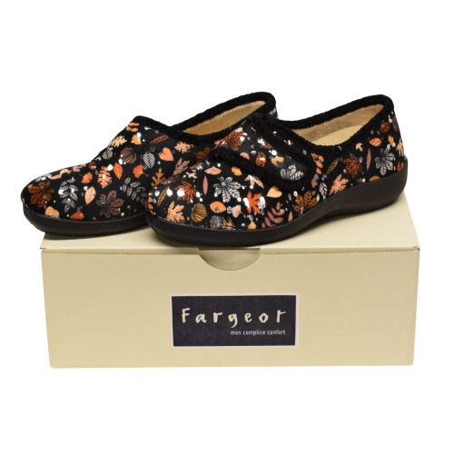 Chaussons modle tentation fond noir taille 36 - Label Emmaus - Modalova