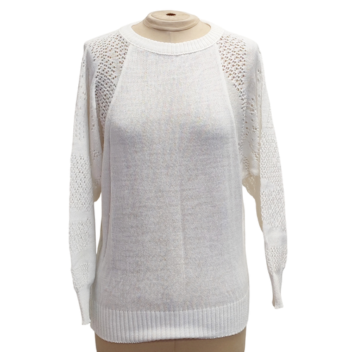 Pull en maille ajoure - T1 - damart - Modalova