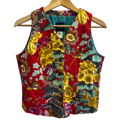 Gilet sans manches  fleurs  T.38 - kenzo - Modalova