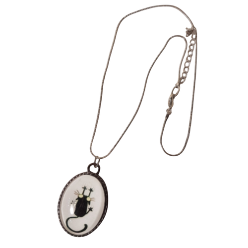 Collier fantaisie au chat - Label Emmaus - Modalova