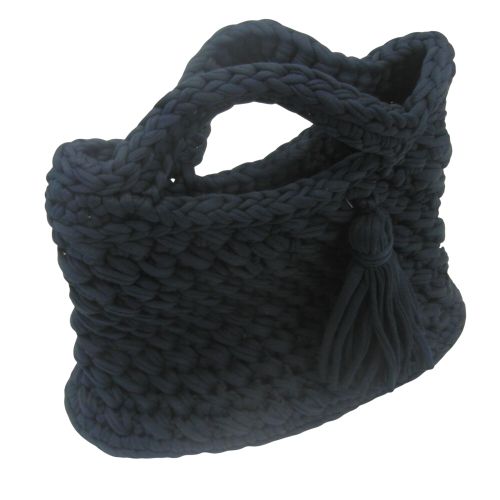 Sac tendance au crochet bleu - Label Emmaus - Modalova