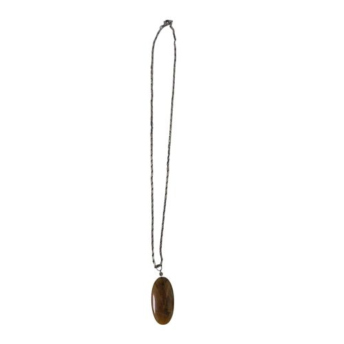 Collier avec pendentif en pierre naturelle - Label Emmaus - Modalova
