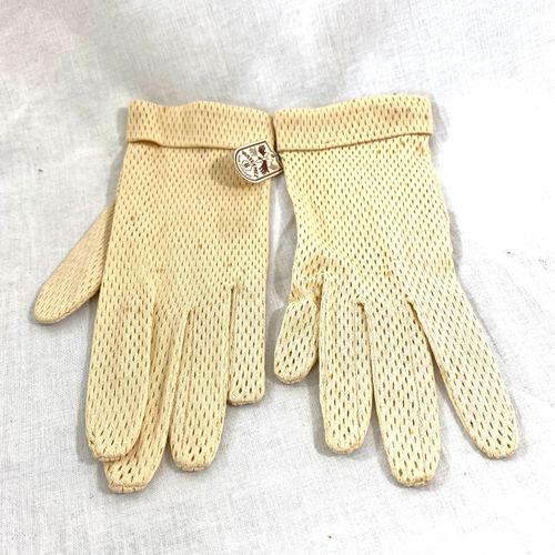 Gants blanc vintage - Taille 6 - watremez - Modalova