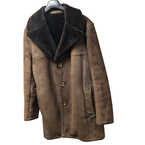 Manteau homme cuir marron - Label Emmaus - Modalova