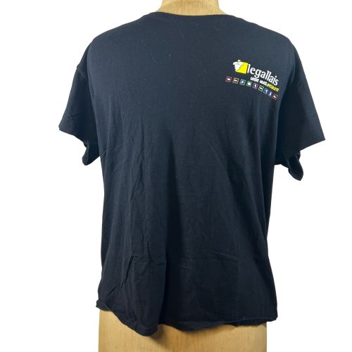 T-shirt noir-taille 36 - Label Emmaus - Modalova