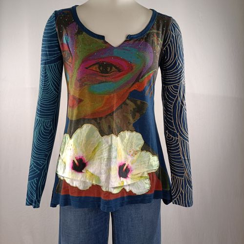 T-shirt strass - Taille XS - desigual inspired by cirque du soleil - Modalova