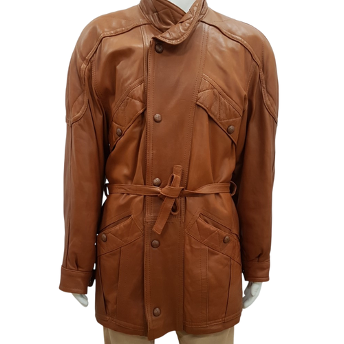 Veste hiver en cuir - taille 50/52 estime - tony montana - Modalova