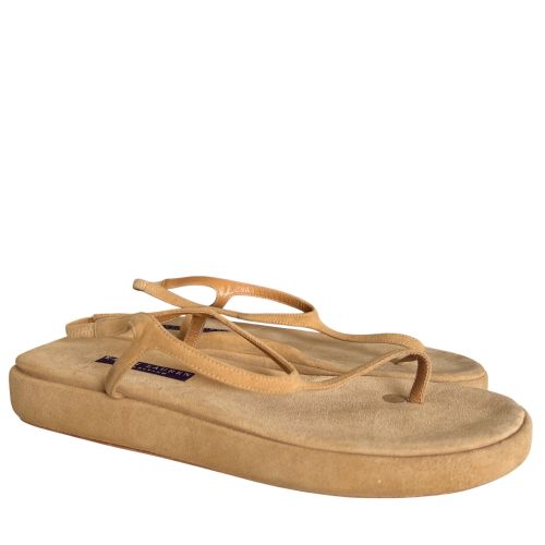 Tongs en daim, T36 - Ralph Lauren - Modalova