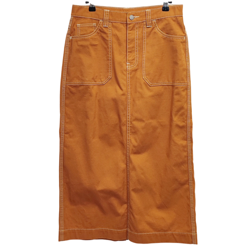 DR DENIM - Jupe en jean terracotta - 40 - dr denim jeansmaker - Modalova