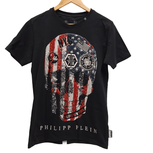 T-shirt noir Philipp Plein, taille M (voir la description) - Label Emmaus - Modalova