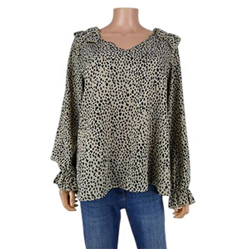 Blouse beige imprime - Taille 40/42 - shein - Modalova